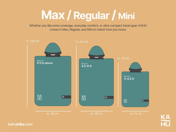 Poncho Size Guide - How to Choose Between Regular, Mini, and Max