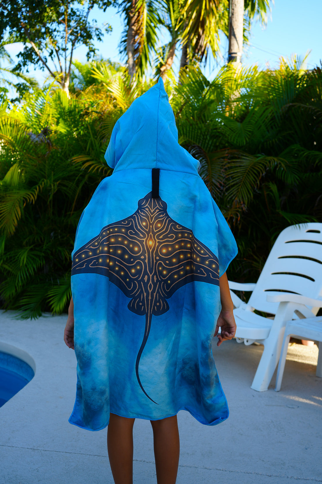 Hihimanu - Mini Premium Suede Microfiber Towel Poncho