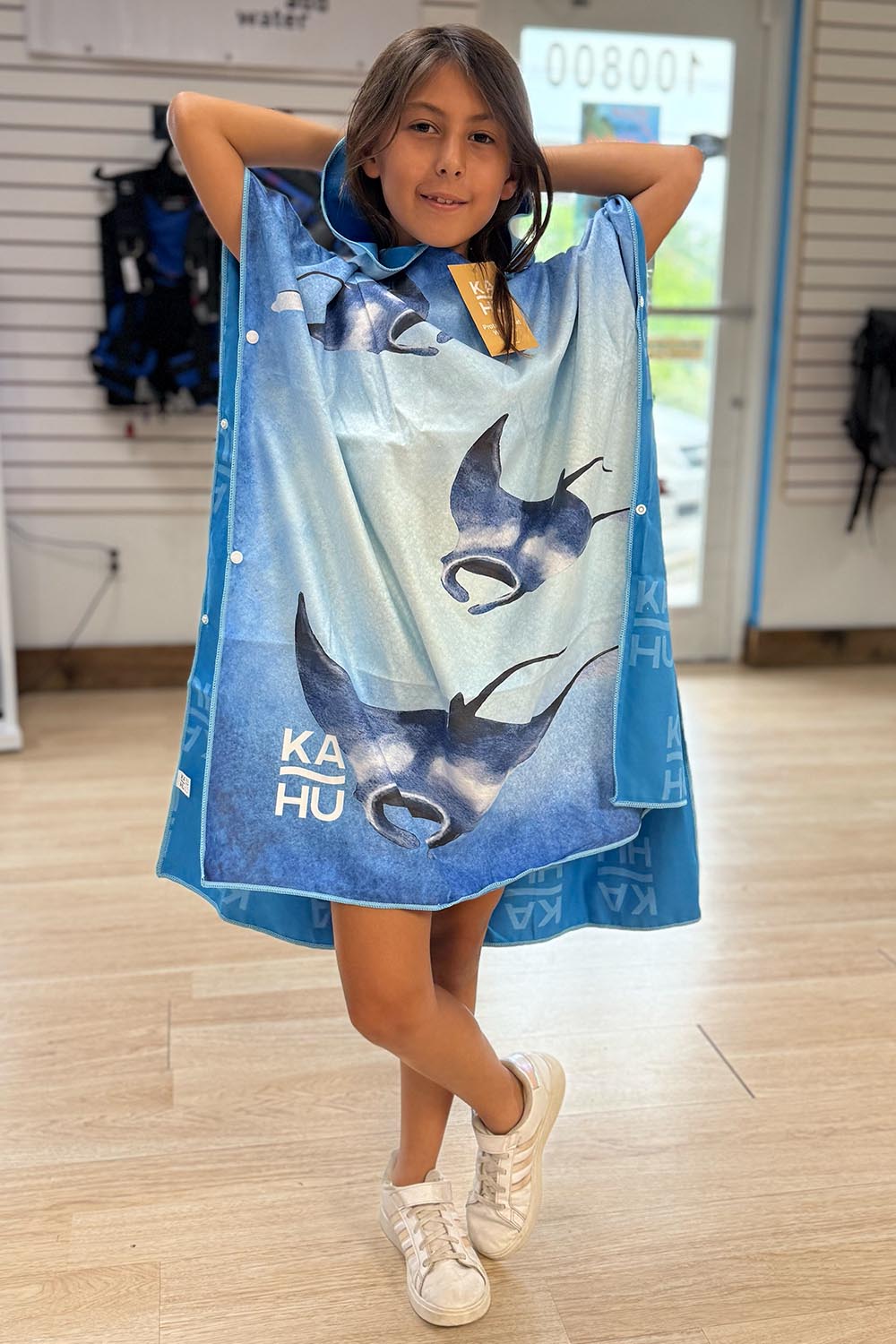 Hahalua - Mini Premium Suede Microfiber Towel Poncho