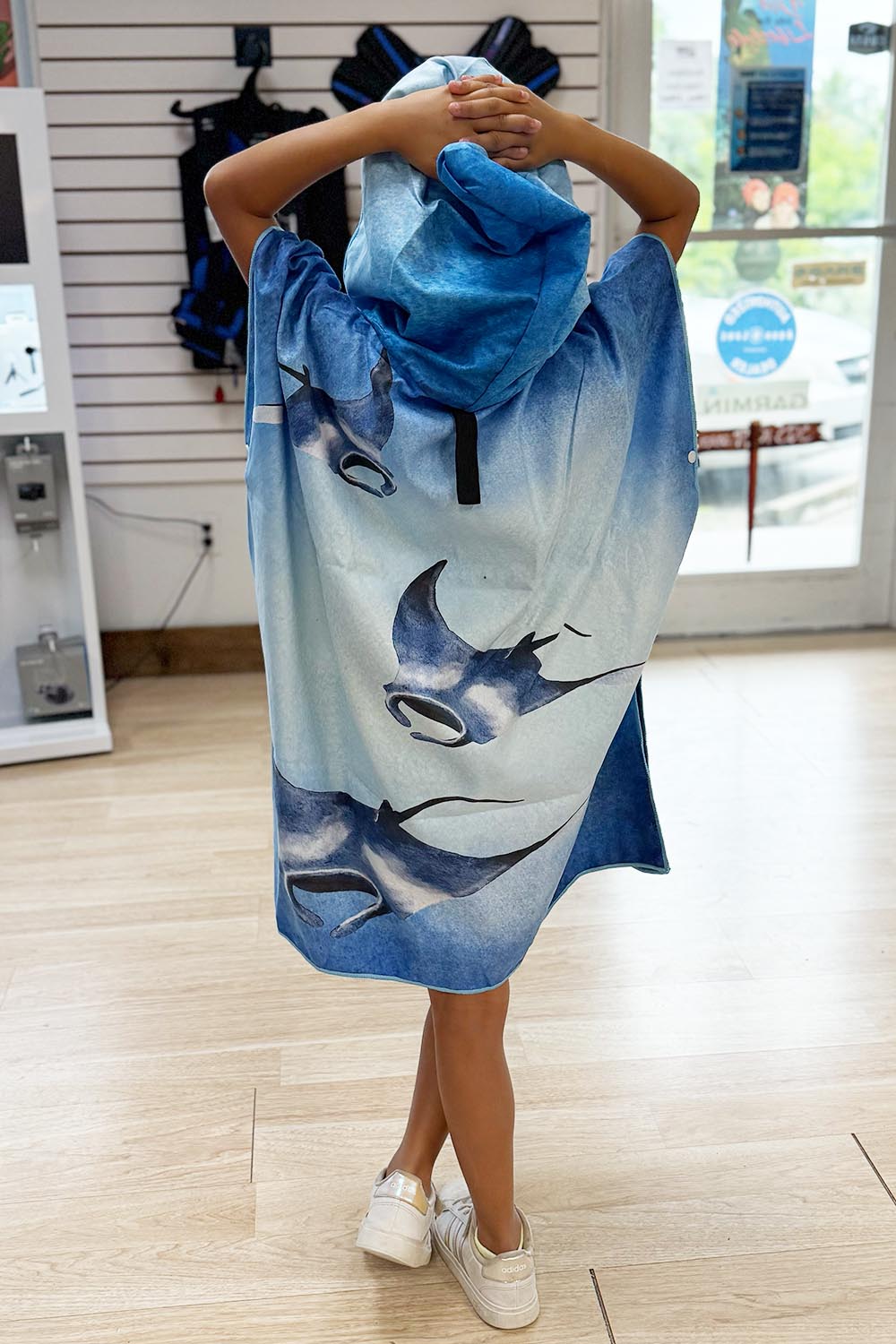 Hahalua - Mini Premium Suede Microfiber Towel Poncho