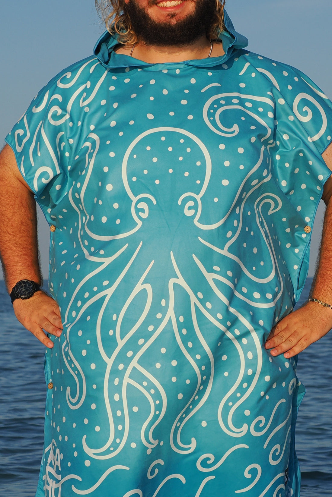 He'e - Octopus Towel Poncho (Max)