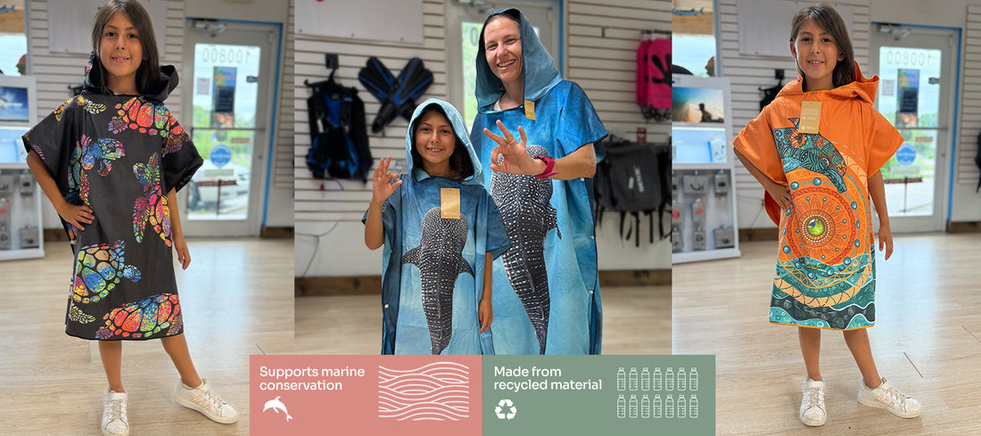 Kahu Rhs Kahu Tribe | Microfiber Towel Ponchos Made From Recycled Plastic
