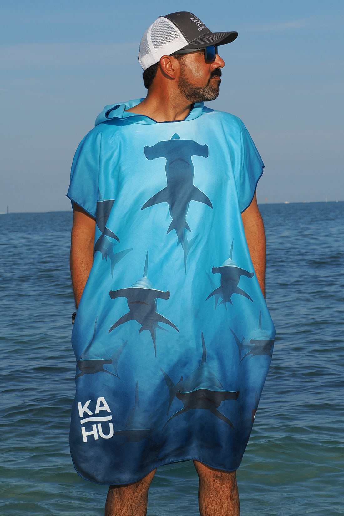 Kahu Mano Nui Towel Poncho (Regular)