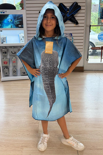 Lelewaʻa - Mini Premium Suede Microfiber Towel Poncho