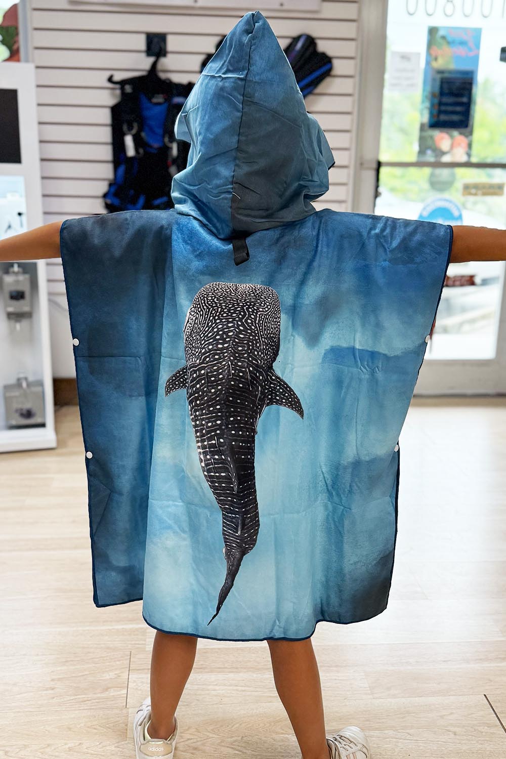 Lelewaʻa - Mini Premium Suede Microfiber Towel Poncho