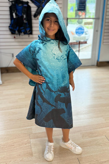 Mano Kihikihi - Mini Premium Suede Microfiber Towel Poncho