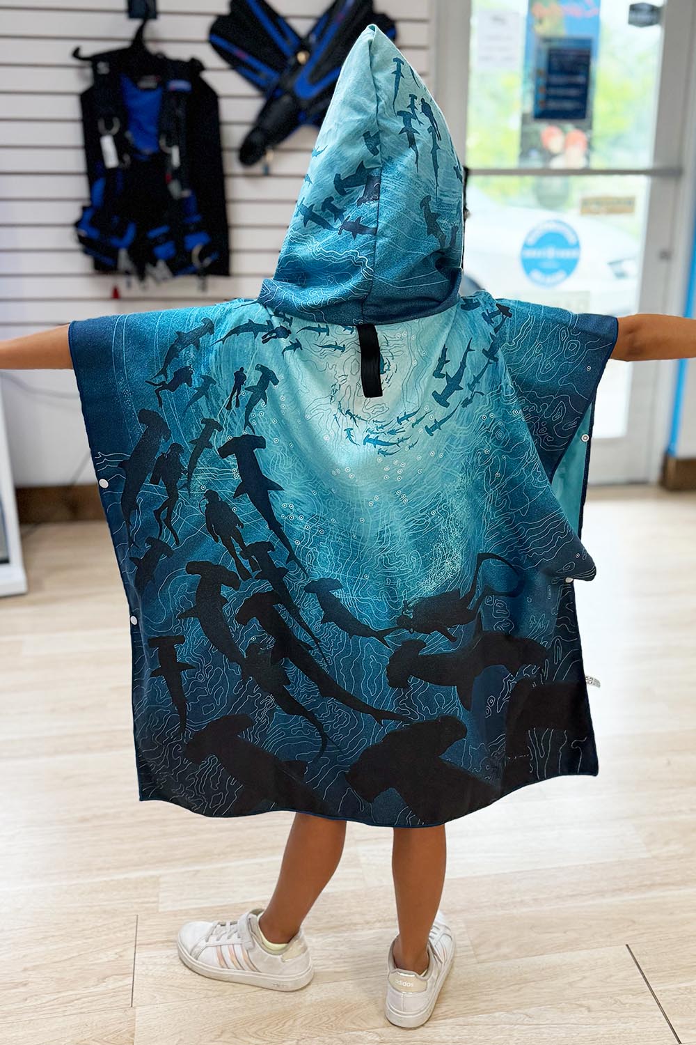 Mano Kihikihi - Mini Premium Suede Microfiber Towel Poncho